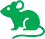 a logo-like image of a mice